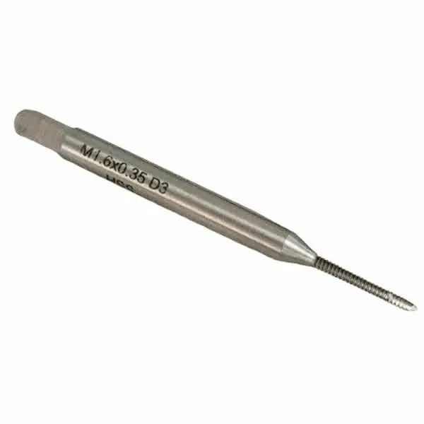 1.6Mm X 0.35Mm High-Speed Steel Metric Tap 1