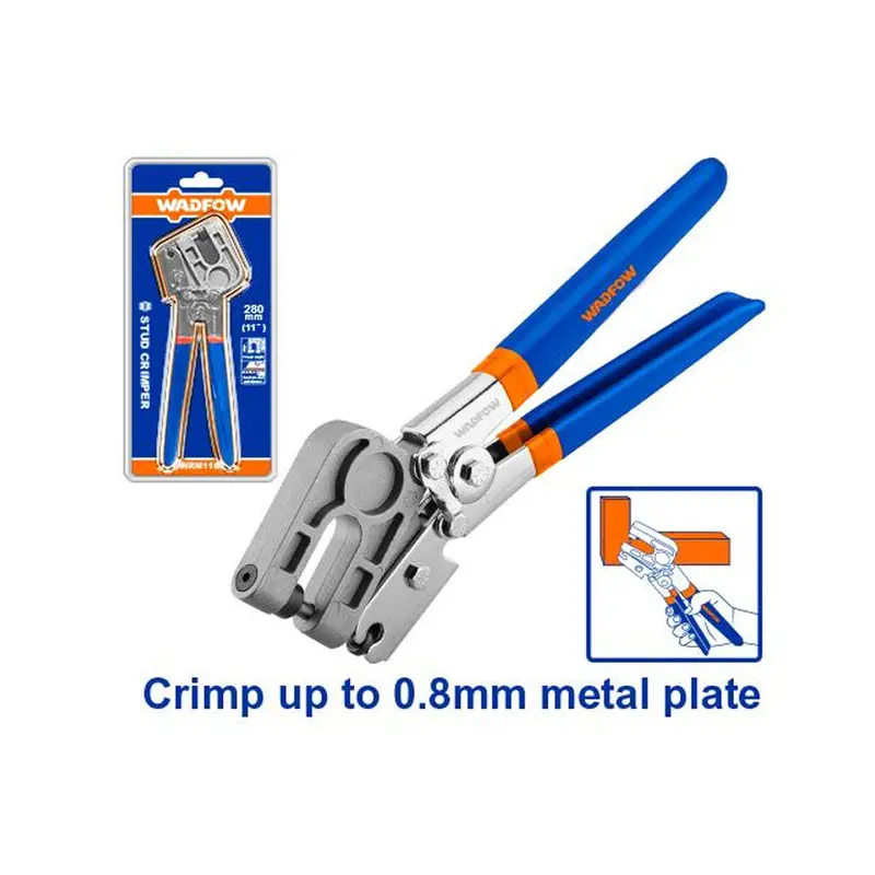 11-Inch Stud Crimper – Ergonomic Soft-Grip Handle For Reliable Fastening 1