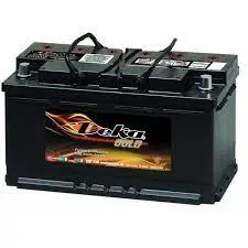 12V Wet Cell Battery, Group 49, Top-Post Design, Model #649Mf 1