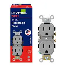15-Amp, 120-Volt Indoor Receptacle – Nema 5-15R Type 1