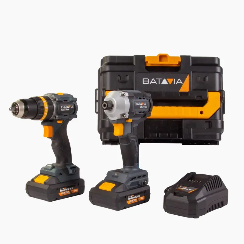 18V Ultra Twin-Pack Brushless Drill & Impact Driver Set (70 Nm + 350 Nm) 1