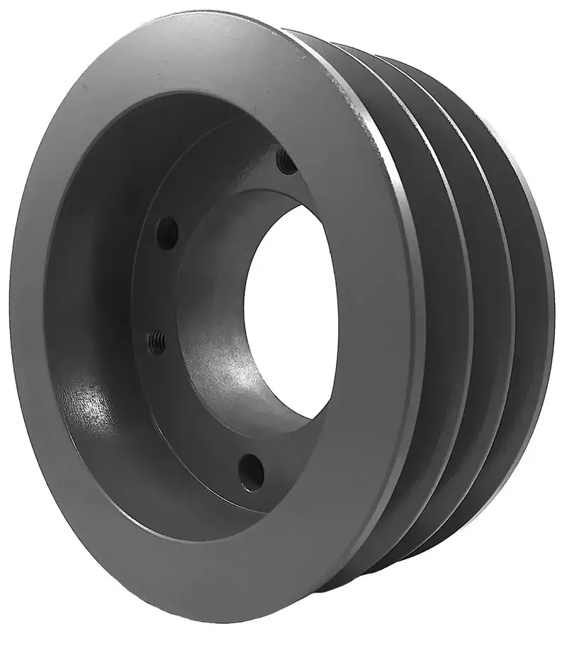 3C85E Three-Groove Sheave – 8.90" Outside Diameter, Cast Iron Construction 1