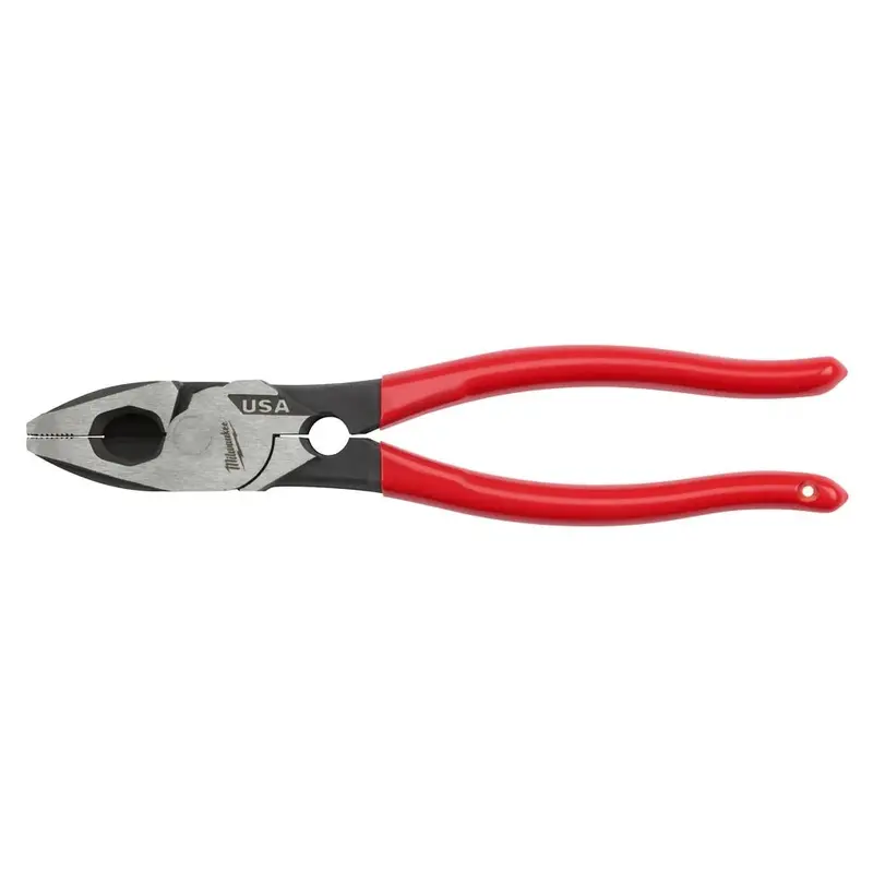 9-Inch Lineman'S Pliers With Dipped Grips And Integrated Thread Cleaner – Made In Usa 1