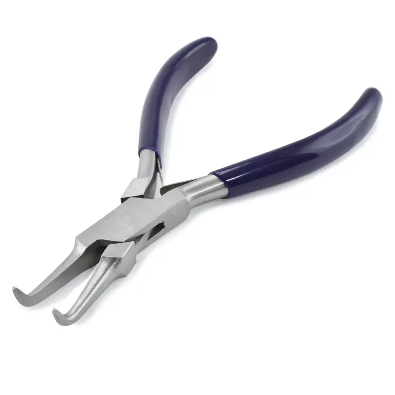 90° Bent Nose Plier – Offset Grip For Tight-Space Gripping, Bending, And Positioning 1