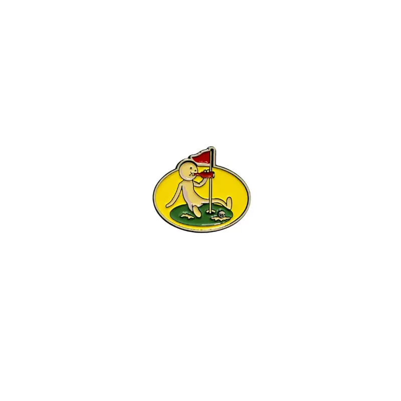 Al Hammered-Finish Golf Ball Marker 1