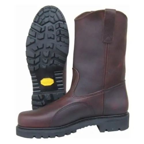 All-Leather Steel-Toe Lineman Roper Boot 1