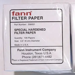 Api-Compliant Filter Papers, 3.5" Diameter, 100-Pack 1