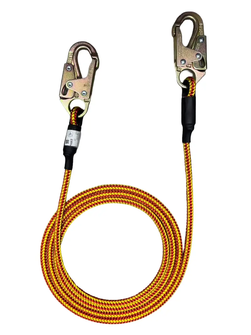 Arbo Space Iron Braid Flipline – 12-Foot Wire-Core Line With Dual Steel Snap Hooks 1