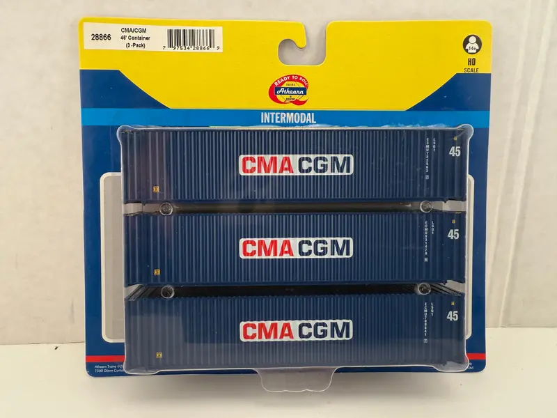 Ath 28866 Cma Cgm Intermodal Container Set – Three 45-Foot Units 1