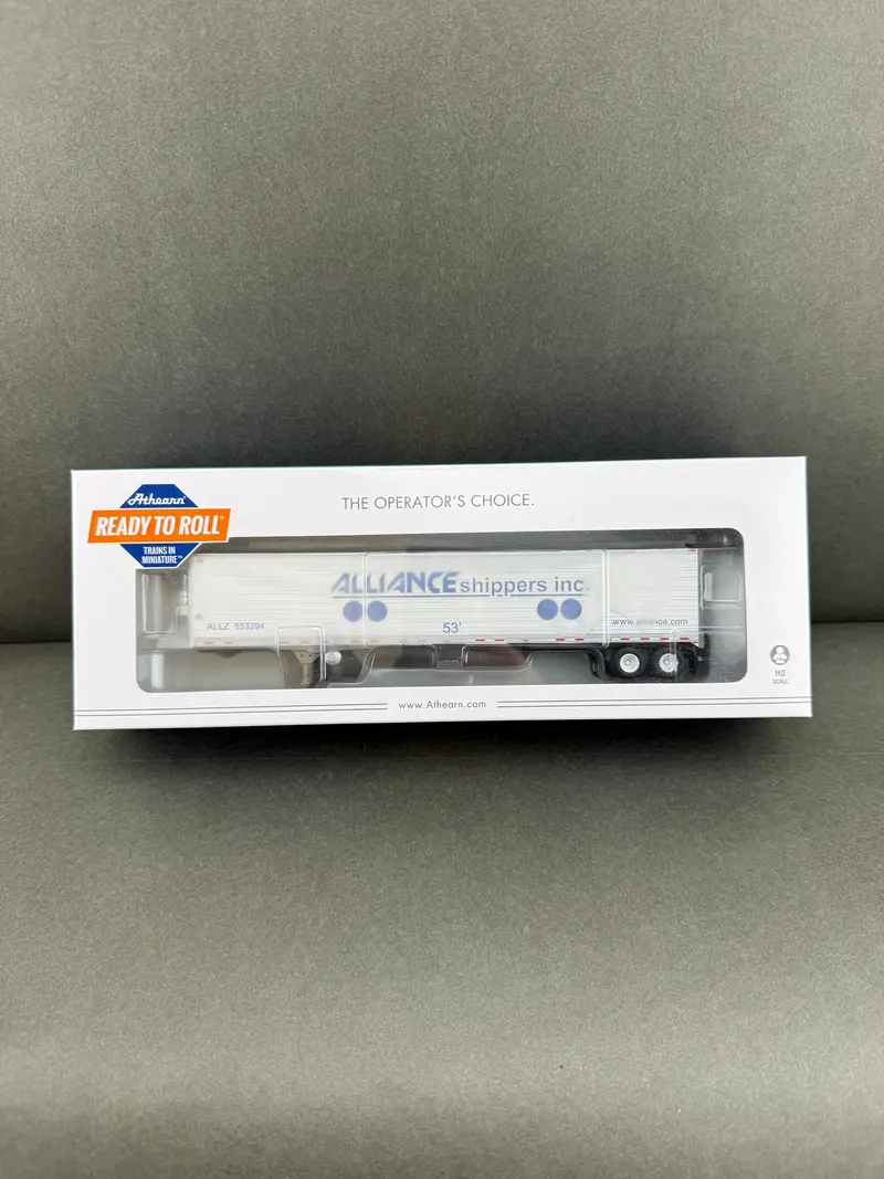 Ath 29856 Ho Scale Alliance 53-Foot Utility Refrigerated Trailer #553294 1