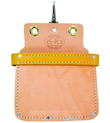 Bashlin 25Pls Reinforced Leather Bolt & Nut Carrier 1
