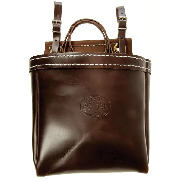 Bashlin Leather Bolt-And-Nut Ditty Bag – Compact Lineman Parts Organizer (26Drm) 1
