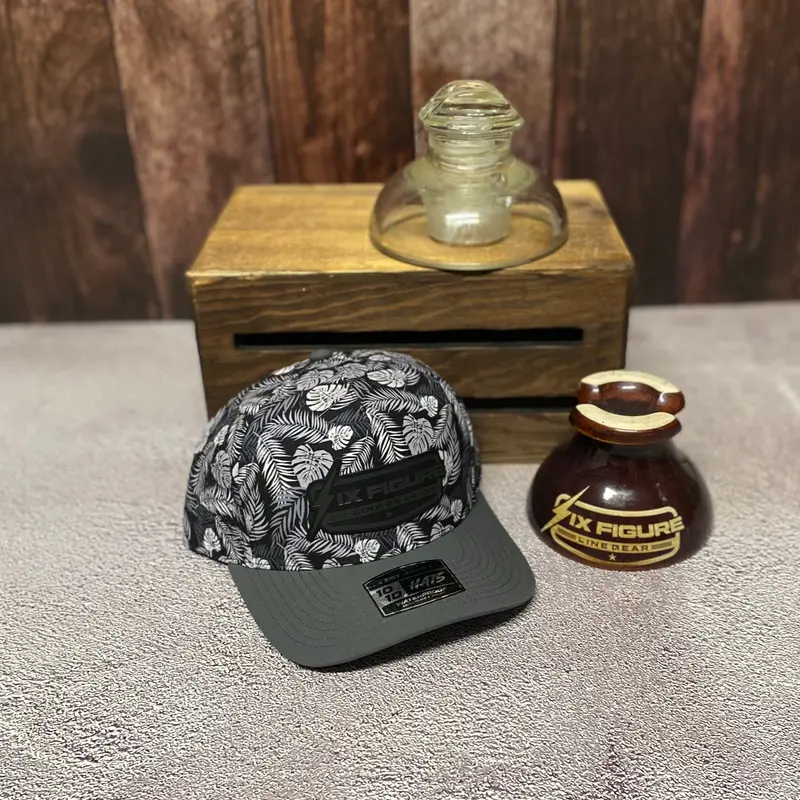 Black Palms 10-10 Adjustable Rope Hat 1