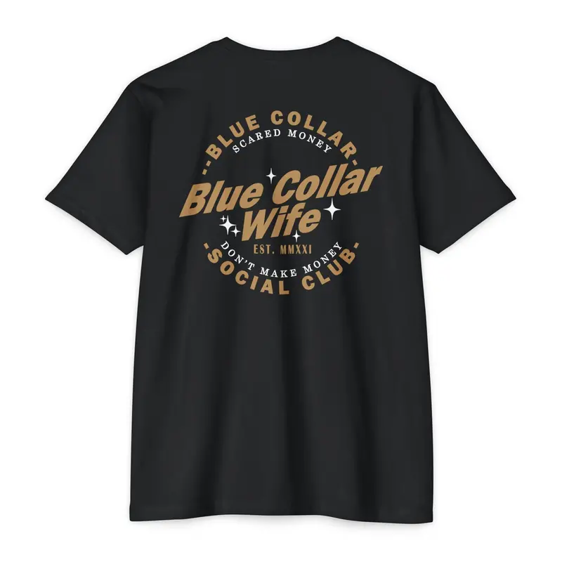 Blue Collar Wife Social Club Relaxed-Fit Tee 1