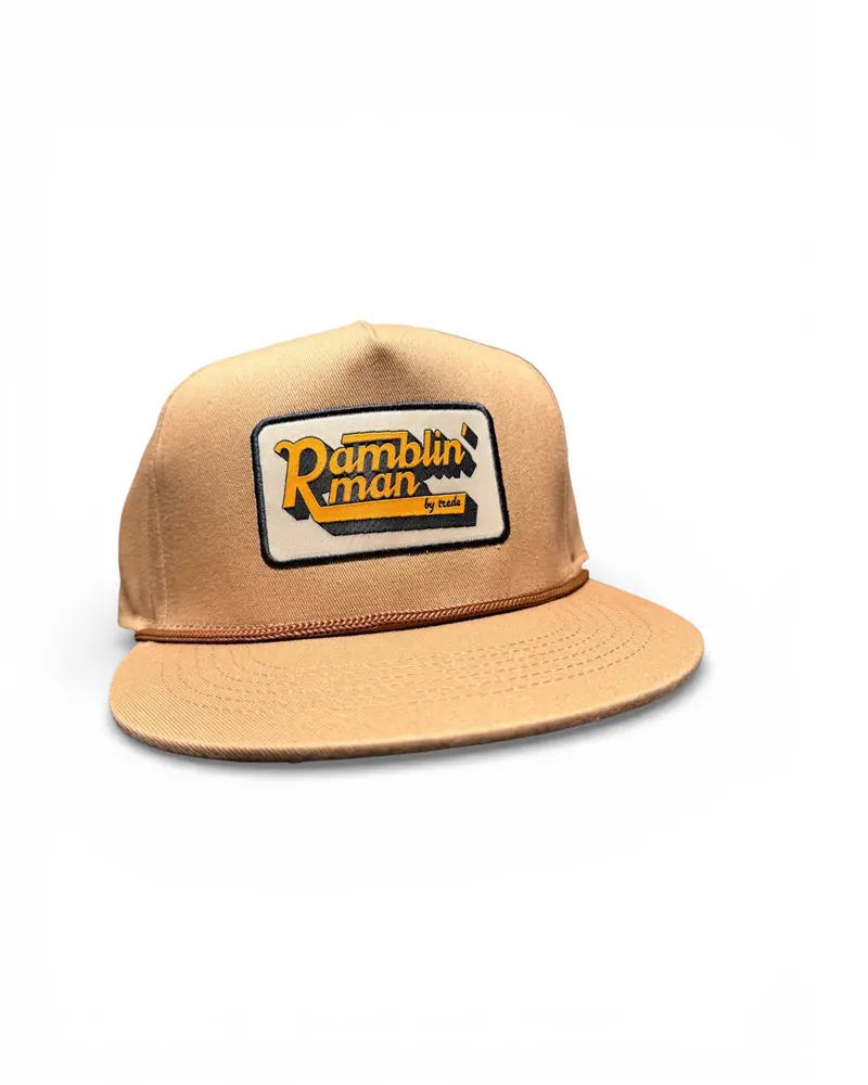 Brown Rope-Design Ramblin’ Man Hat 1