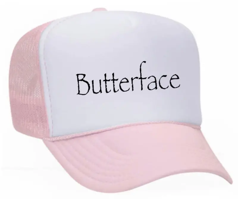 Butterface Adjustable Trucker Hat 3