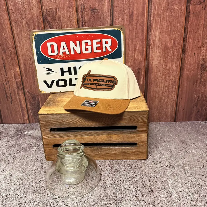 Cream And Caramel Richardson 323Fpc Classic Snapback Hat 1