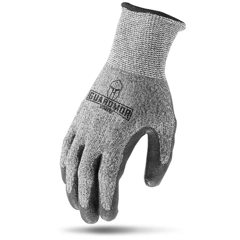 Cut-Resistant Glove With Pu-Coated Palm 1