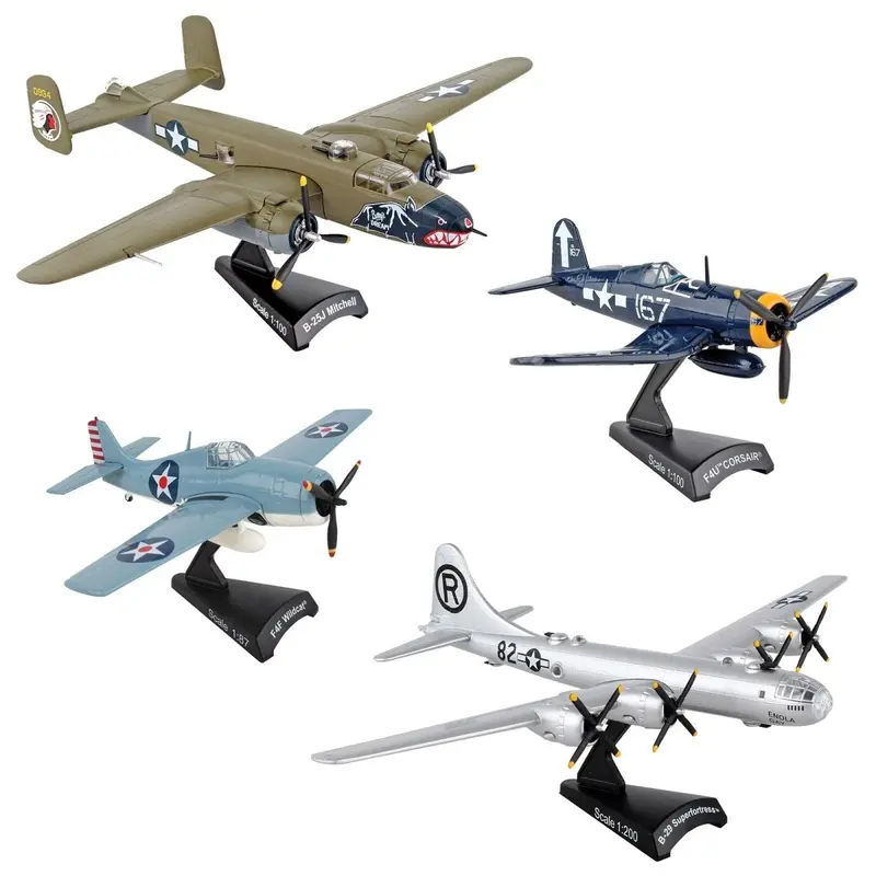 Daron Micro-Mark Series Pacific Theatre Postage Stamp Aircraft Collection 1
