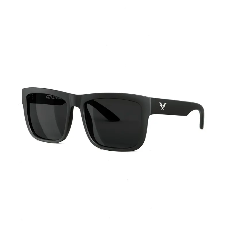 Drifter Safety Eyewear – Z87 Compliant, Matte Black Frame 1