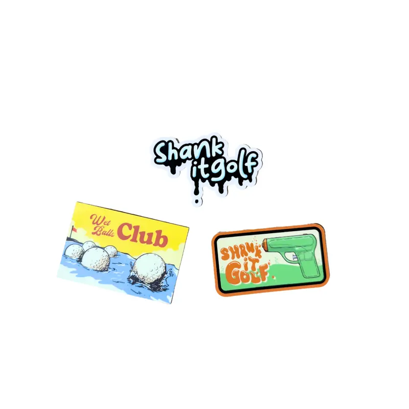 Drip-Style Vinyl Sticker Collection 1