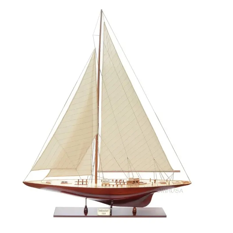 Endeavour Exclusive Edition Prebuilt Model Ship – Compact Display Size 1