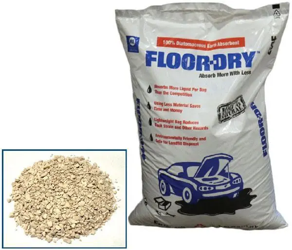 Floor Dry Absorbent Clay – 36 Lb Bag 1