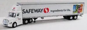 Freightliner Cascadia Tractor With 53-Foot Refrigerated Van – Safeway Distribution 1
