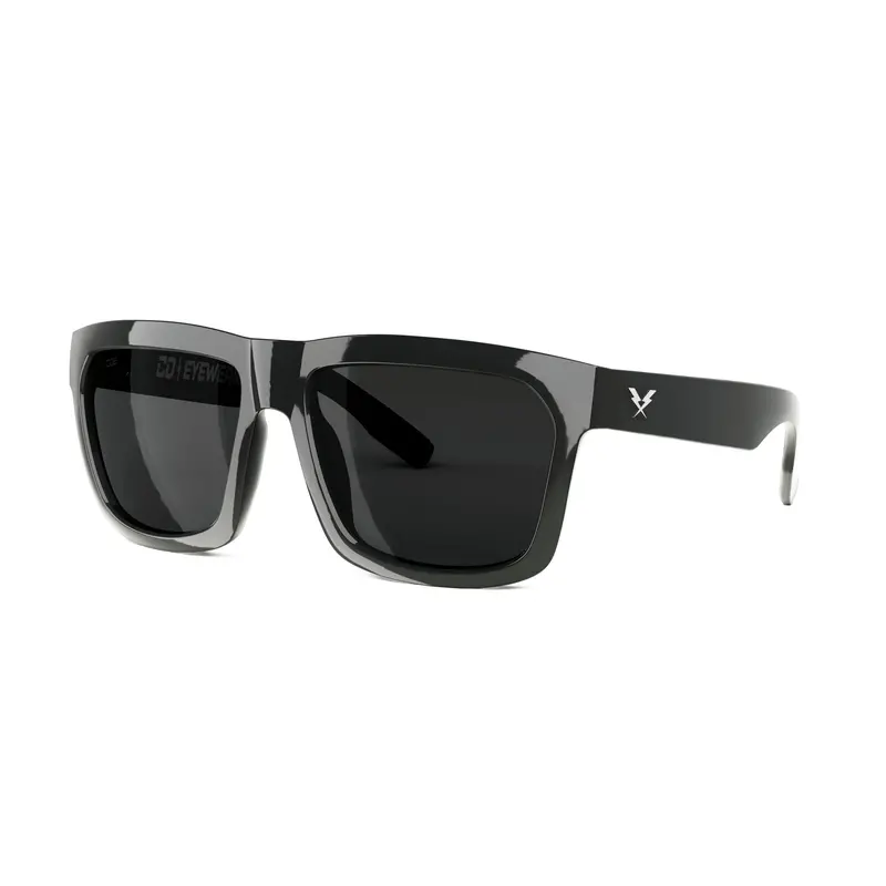 Hard Money Xl Safety Glasses – Z87 Rated, Gloss Black Frame 1