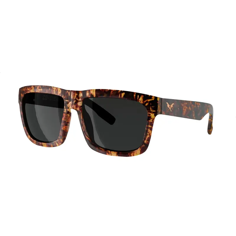 Hard Money Xl Safety Glasses – Z87 Rated, Tortoise Shell Design 1