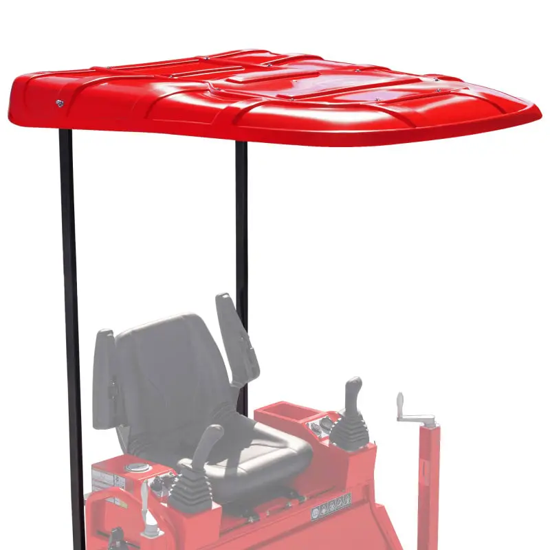 Heavy-Duty Canopy Cover For 8-Foot Ride-On Concrete Power Trowel 1