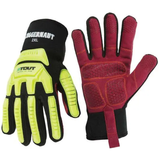 Heavy-Duty Impact Gloves – Juggernaut Stout Series, Medium Fit 1