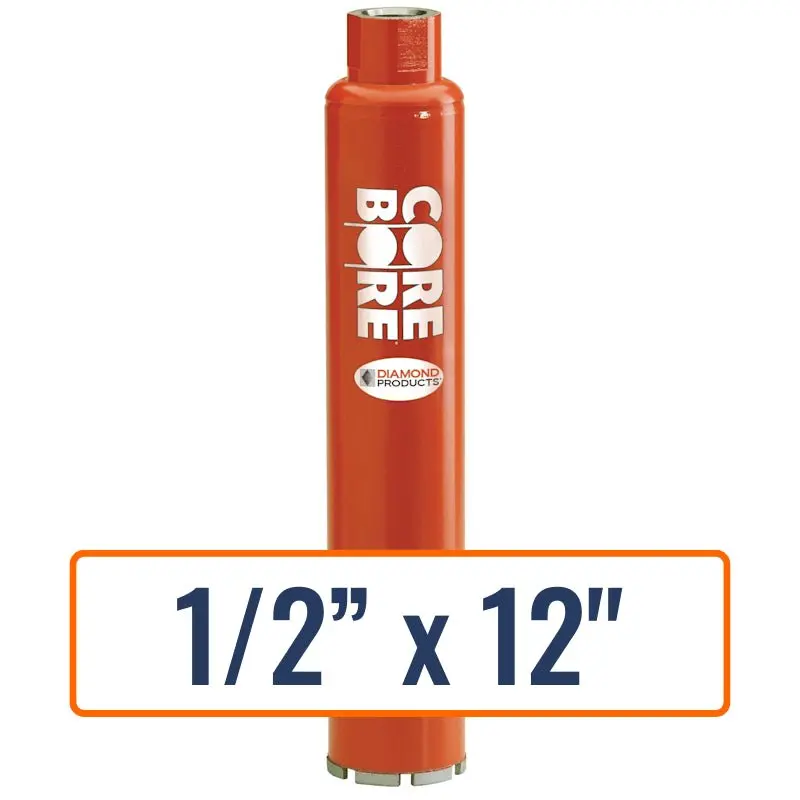 Heavy-Duty Orange Wet Segmented Diamond Core Bit 1