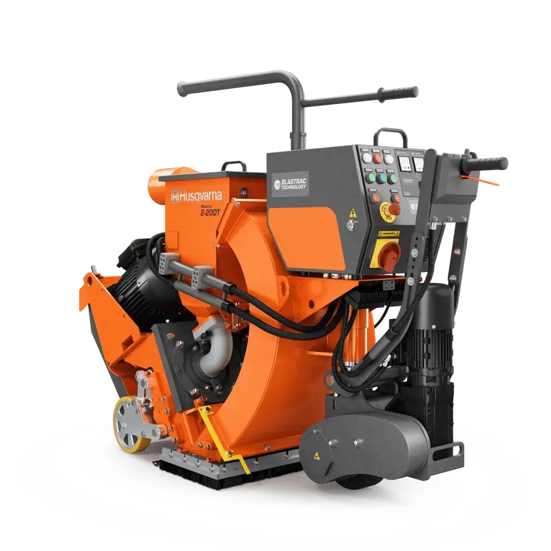 Husqvarna Blastrac 2-20Dt Twin-Drum Shot Blasting Machine 1