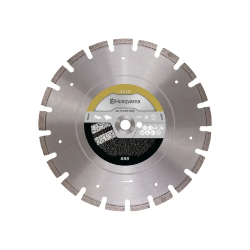 Husqvarna Elite-Cut S85 Diamond Blade – Segmented Rim, 14" 1