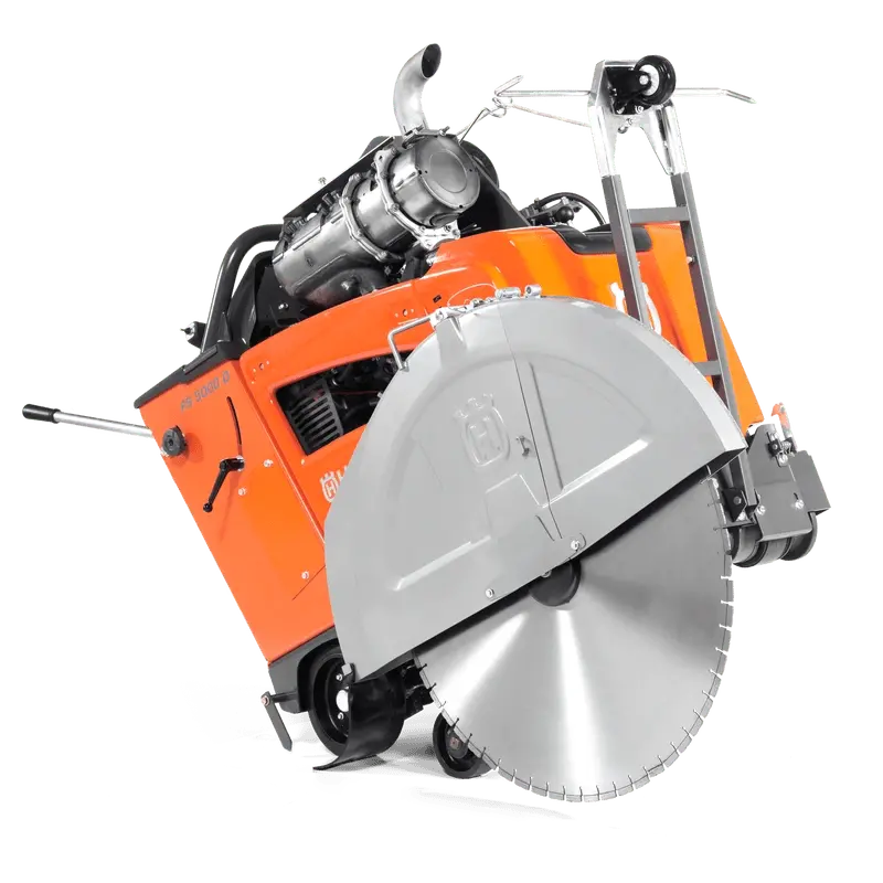 Husqvarna Floor Saw 5000 D – Dual-Blade Walk-Behind Concrete Cutting System 1