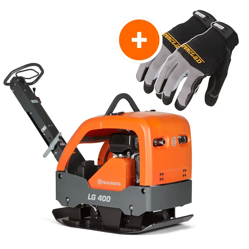Husqvarna Lg 400 Core Drill With Complimentary Impact-Resistant Gloves 1
