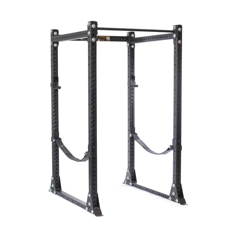Hydra Prebuilt Flat-Foot Power Rack – 3"×3" Frame, ⅝" Hole Spacing 1