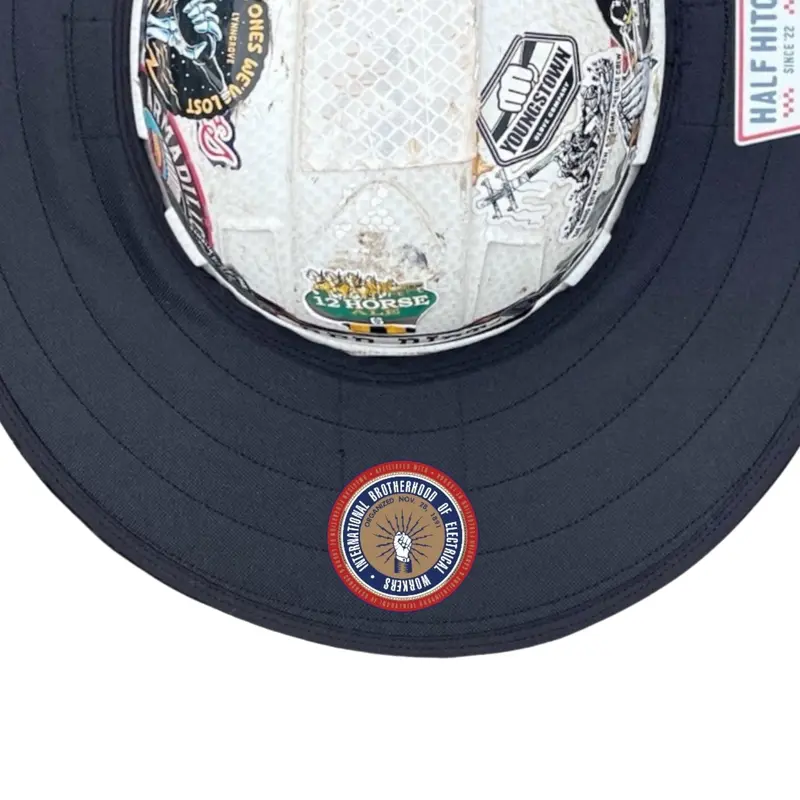 Ibew Bug Embroidered Sun Shade Patch 1