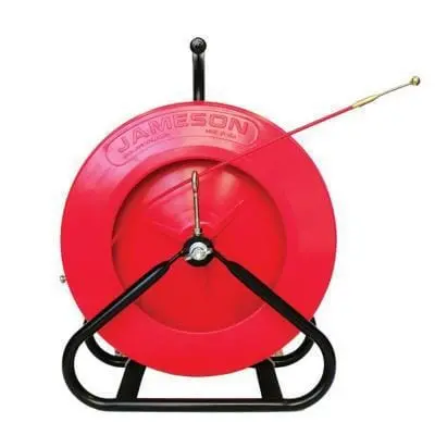 Jameson 3/16-Inch × 300-Foot Traceable Duct Hunter Fish Tape – Locatable Pulling Line 1