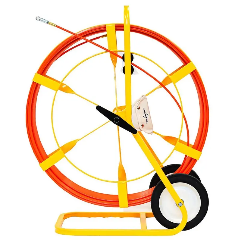 Jameson 3/8-Inch × 600-Foot Non-Conductive Conduit Rodder – Ul-Listed For Electrical Safety 1