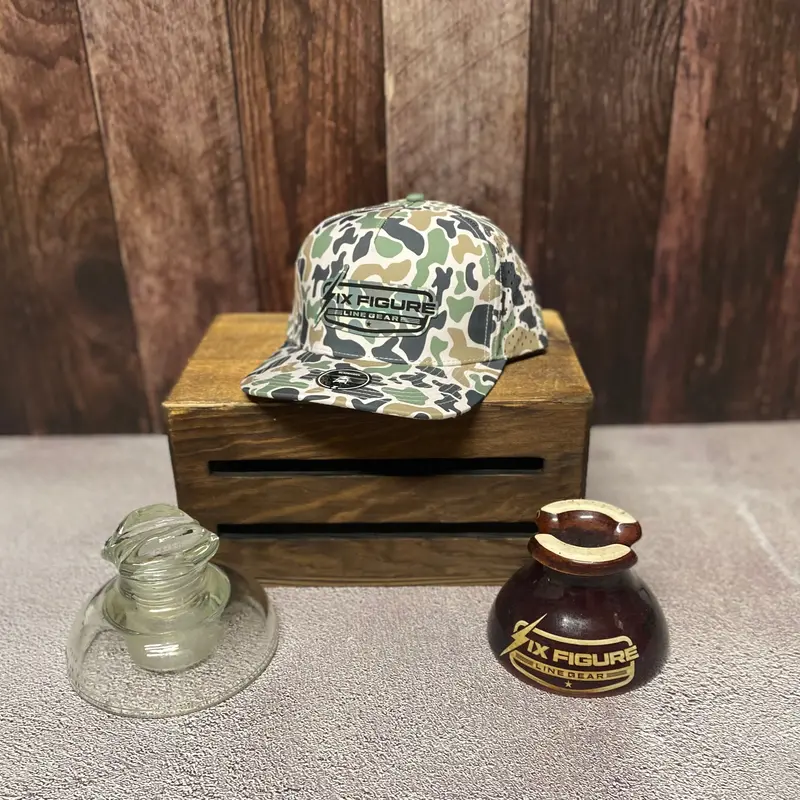 Jungle Camo ‘Old School Zapped’ Trucker Hat 1