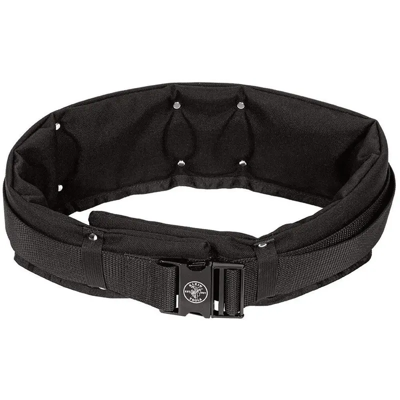 Klein 5704L Powerline Padded Tool Belt – Large Size With Reinforced Support And Comfort Padding 1