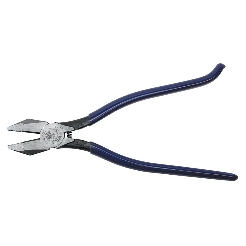 Klein D201-7Cst Ironworker Pliers — 9-Inch, Spring-Loaded Design 1