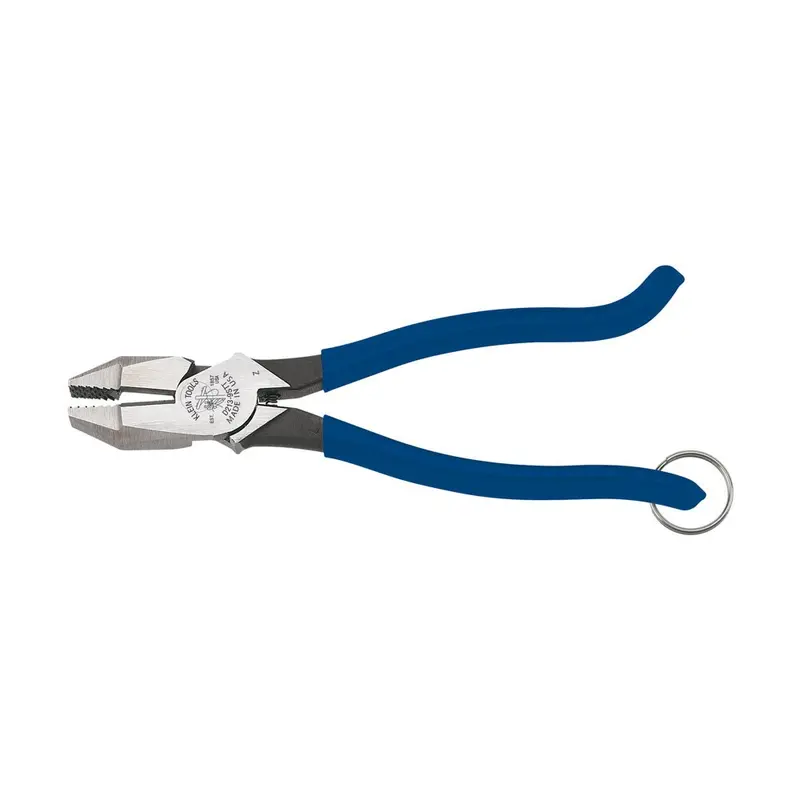 Klein D213-9Stt Ironworker’S Side Cutters With Tether Ring 1