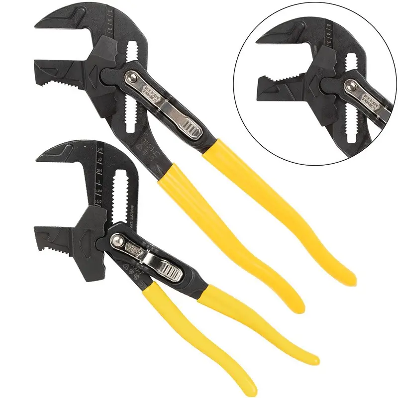Klein D53002Kit 2-Piece Plier Wrench Combo Set 1
