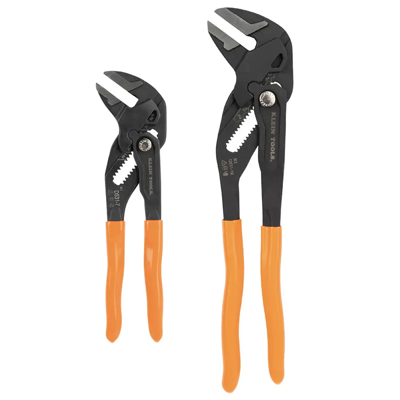 Klein D53102Kit 2-Piece Compact Plier-Wrench Combo Set 1