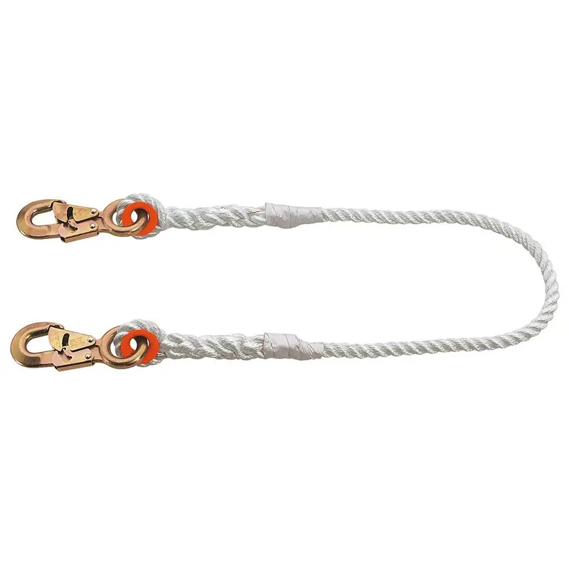 Klein Tools 87419 6-Foot Half-Inch Nylon Webbing Fall Protection Lanyard 1