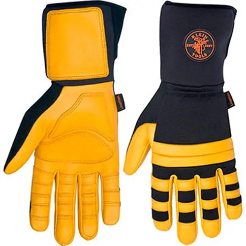 Klein Tools Extra-Large Lineman Work Gloves With Reinforced Palms (Model 40084) 1
