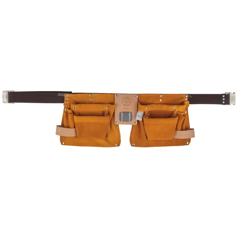 Klein Tools One-Piece Nail And Screw Pouch Apron For Professionals 1